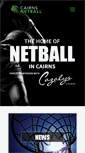 Mobile Screenshot of cairnsnetball.net.au